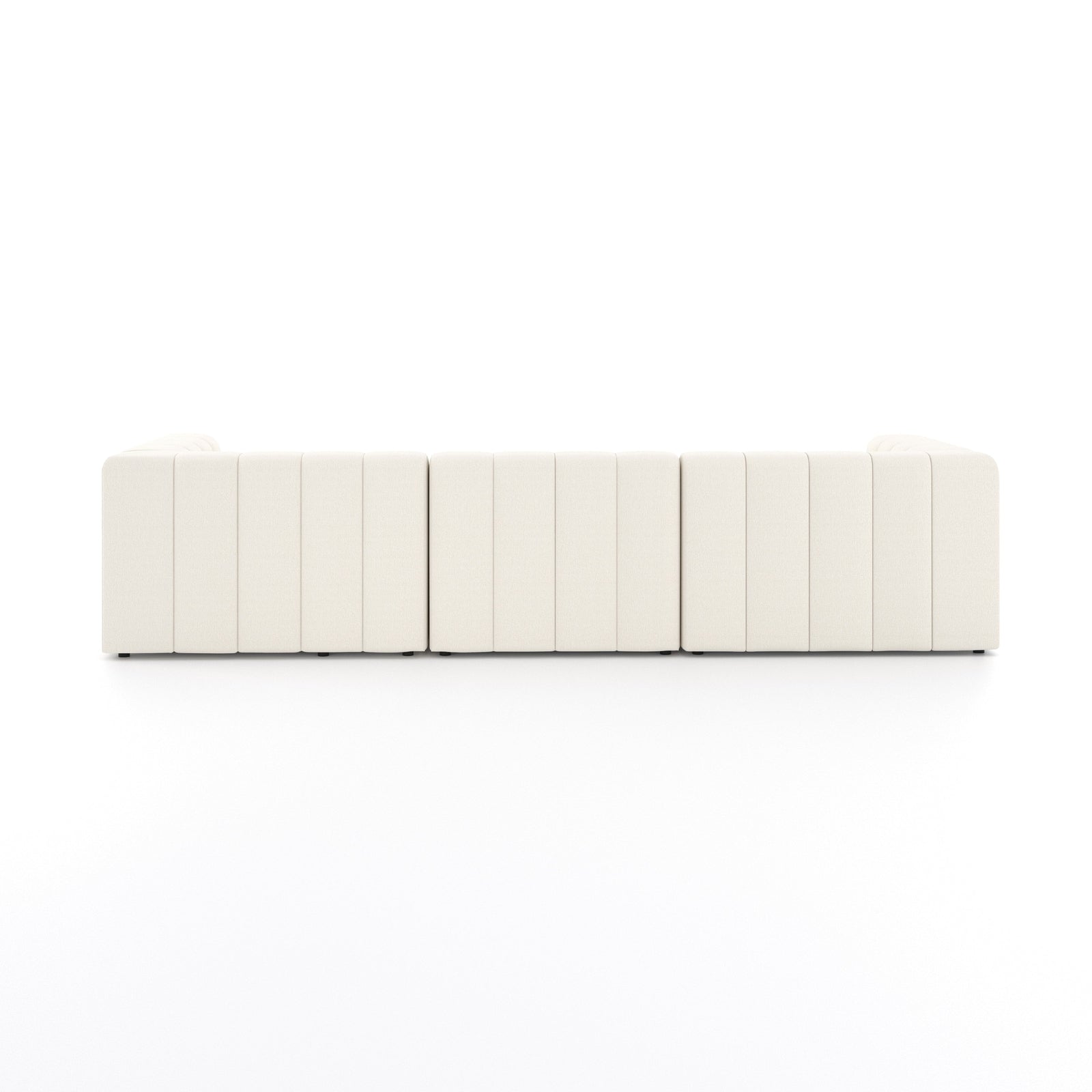 Four Hands Langham Channeled 3 PC Sectional