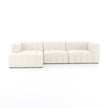 Four Hands Langham Channeled 3 PC Sectional