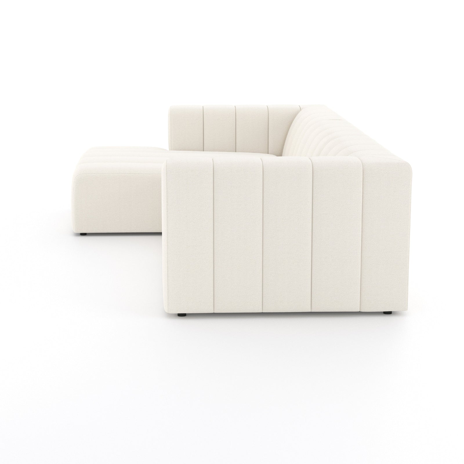 Four Hands Langham Channeled 3 PC Sectional