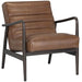 Sunpan Lyric Lounge Chair - Vintage Caramel Leather