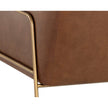 Sunpan Cybil Lounge Chair - Vintage Caramel Leather