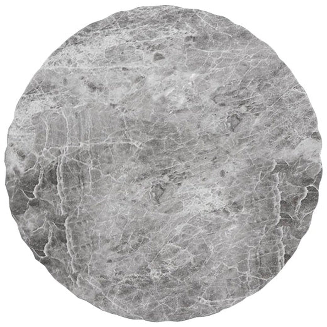 Sunpan Cara End Table Marble Look