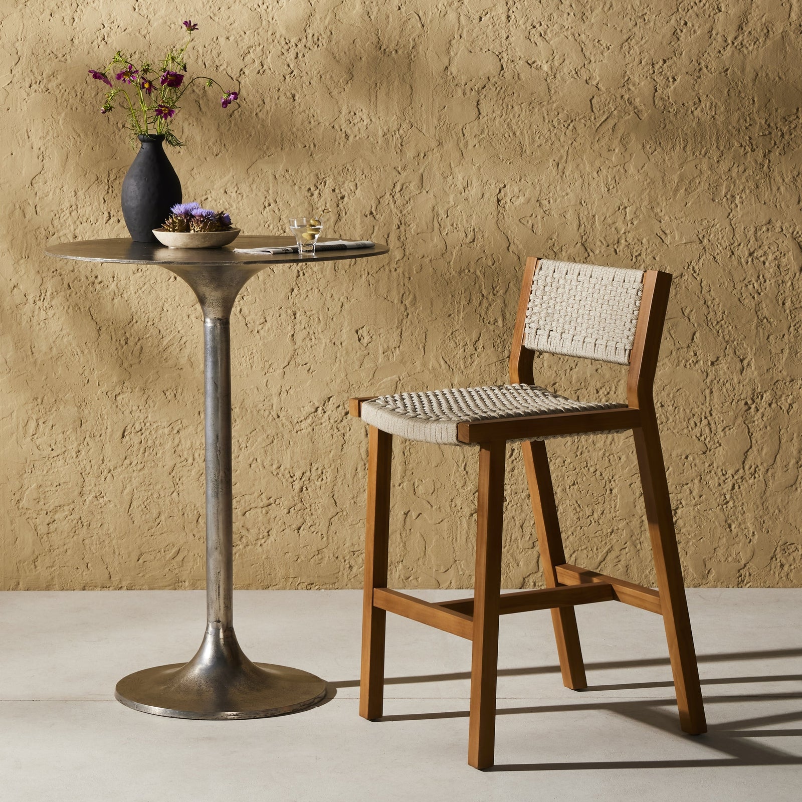 Delano Outdoor Bar Stool