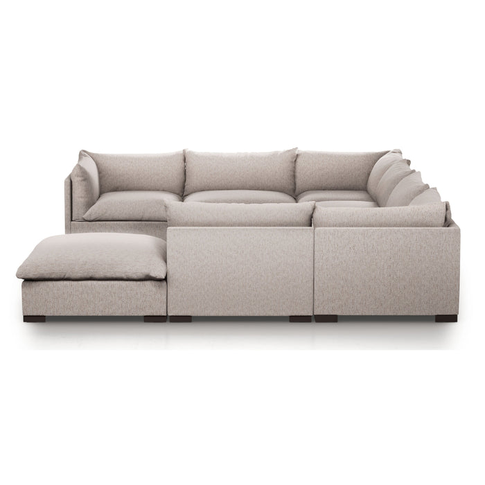 Four Hands Westwood 7 PC Sectional with Ottoman