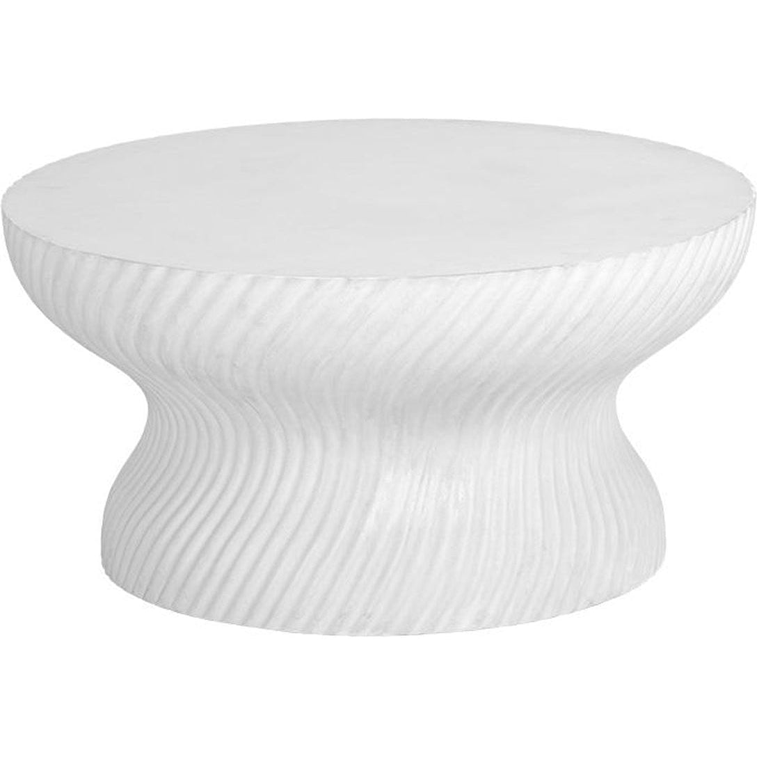 Sunpan Cara Coffee Table - White