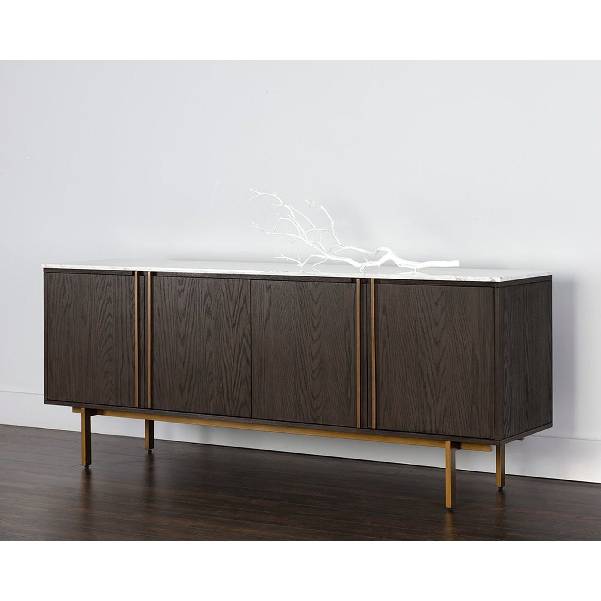Sunpan Briar Sideboard - Dark Brown