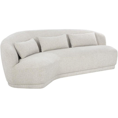 Sunpan Soraya Sofa - Dove Cream