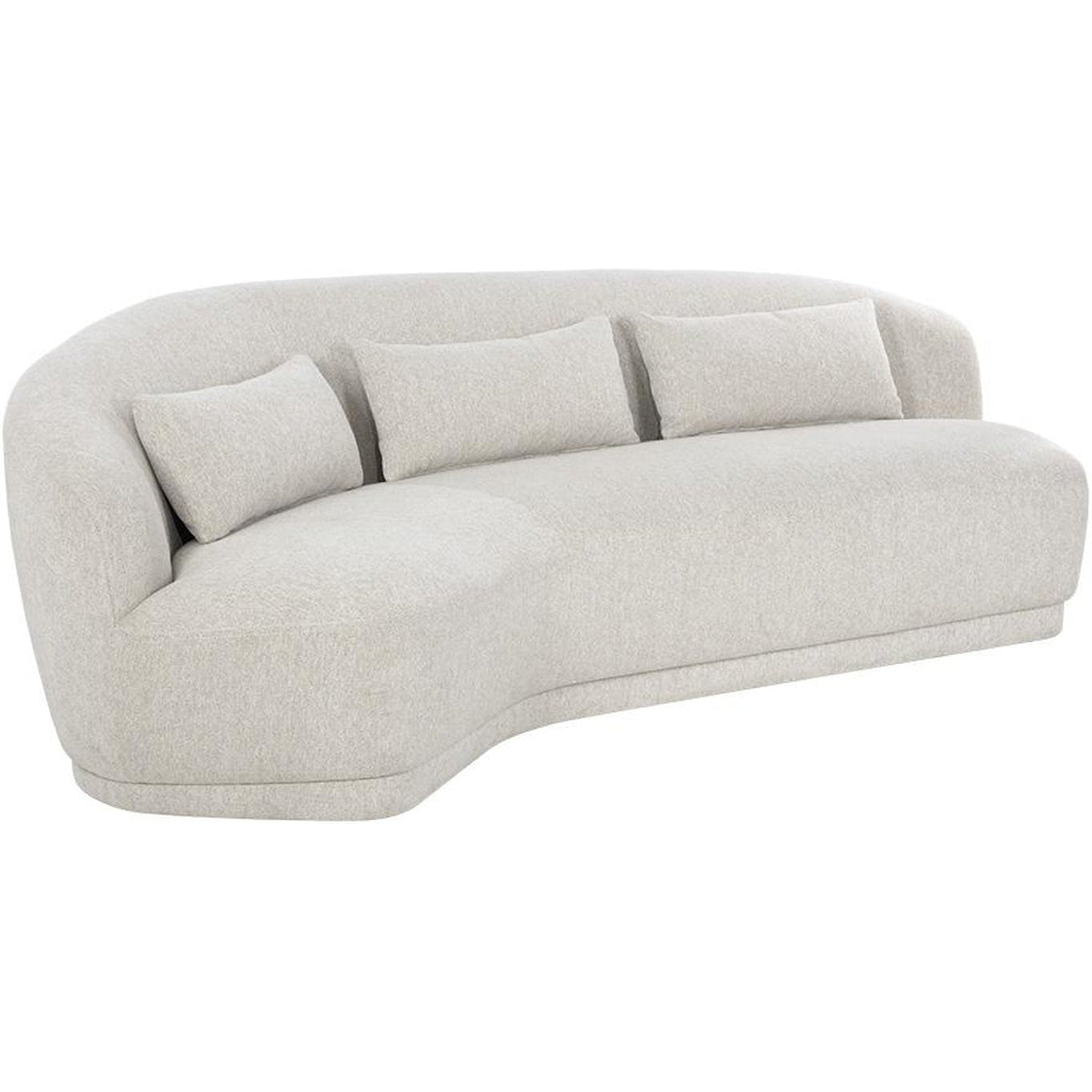 Sunpan Soraya Sofa - Dove Cream