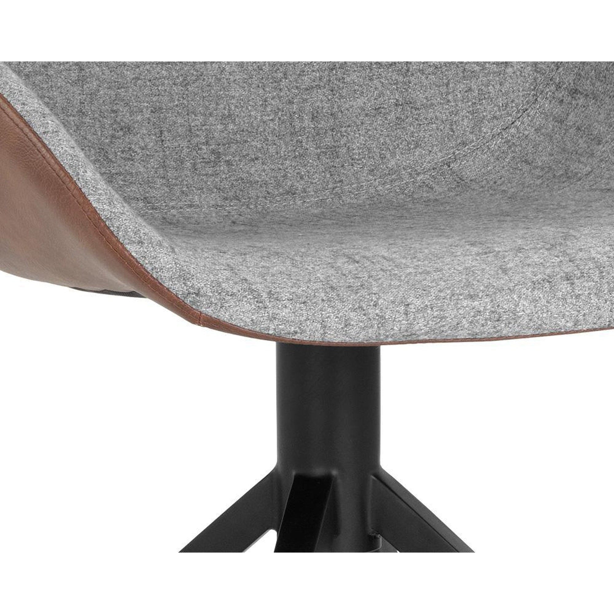 Sunpan Mccoy Swivel Dining Chair