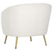Sunpan Clea Lounge Chair - Altro White