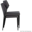 Sunpan James Stackable Dining Chair - Set of 2