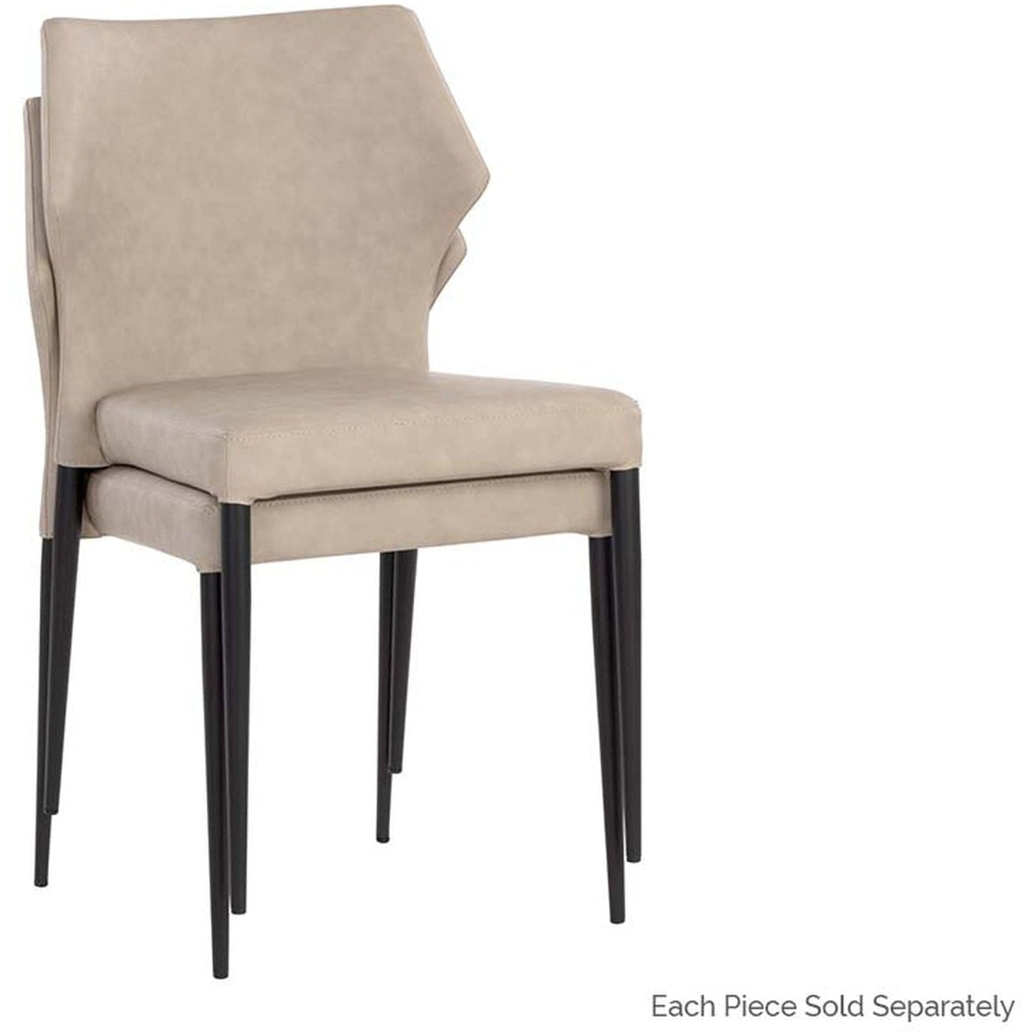 Sunpan James Stackable Dining Chair - Set of 2