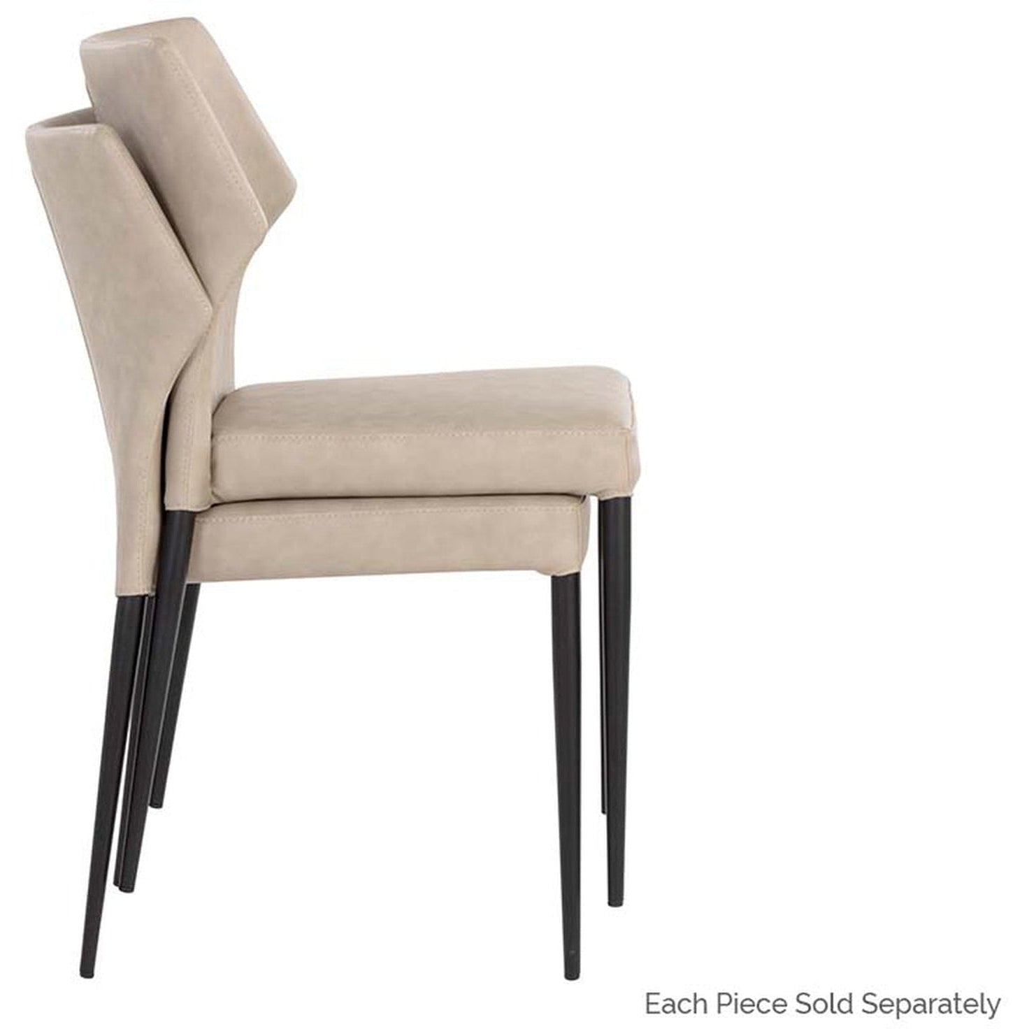 Sunpan James Stackable Dining Chair - Set of 2