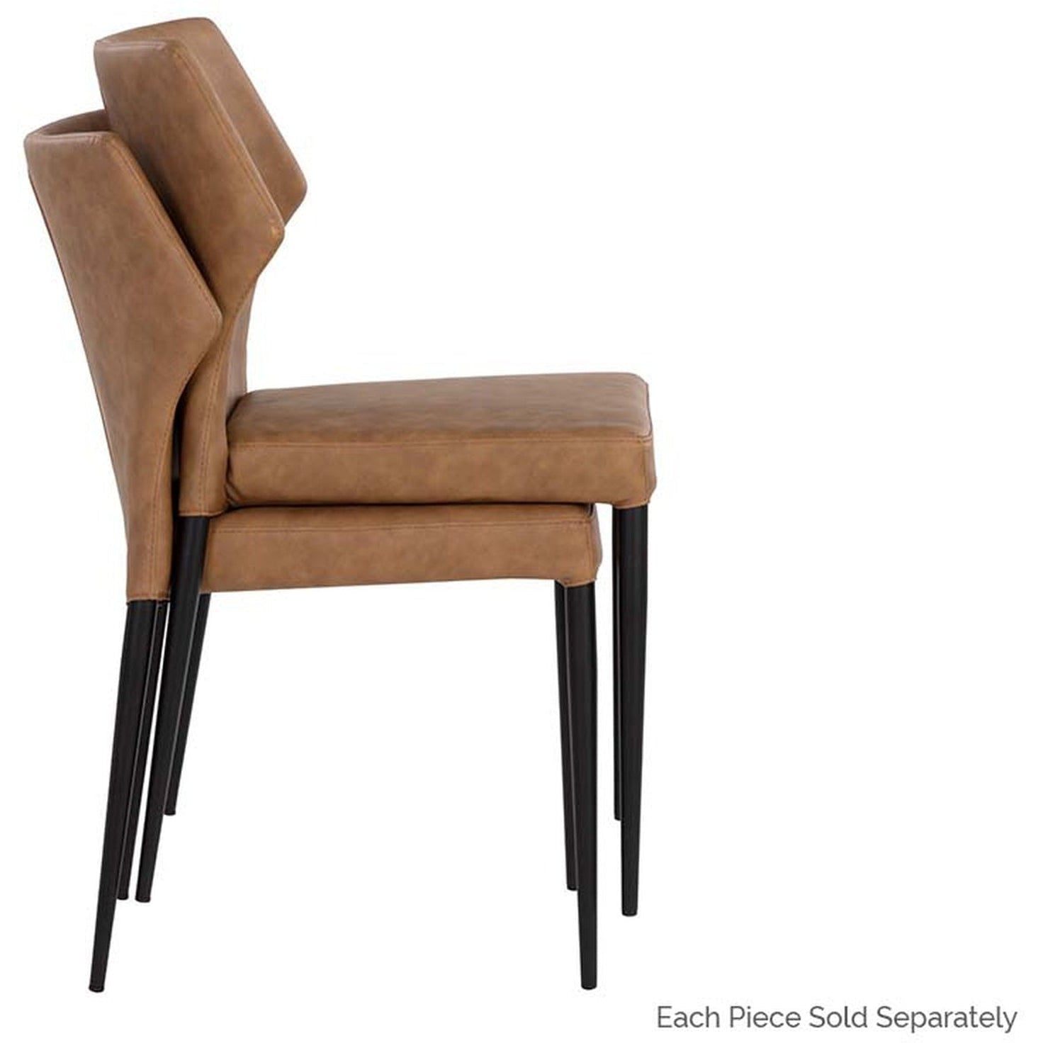 Sunpan James Stackable Dining Chair - Set of 2