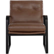 Sunpan Sterling Lounge Chair - Missouri Mahogany Leather