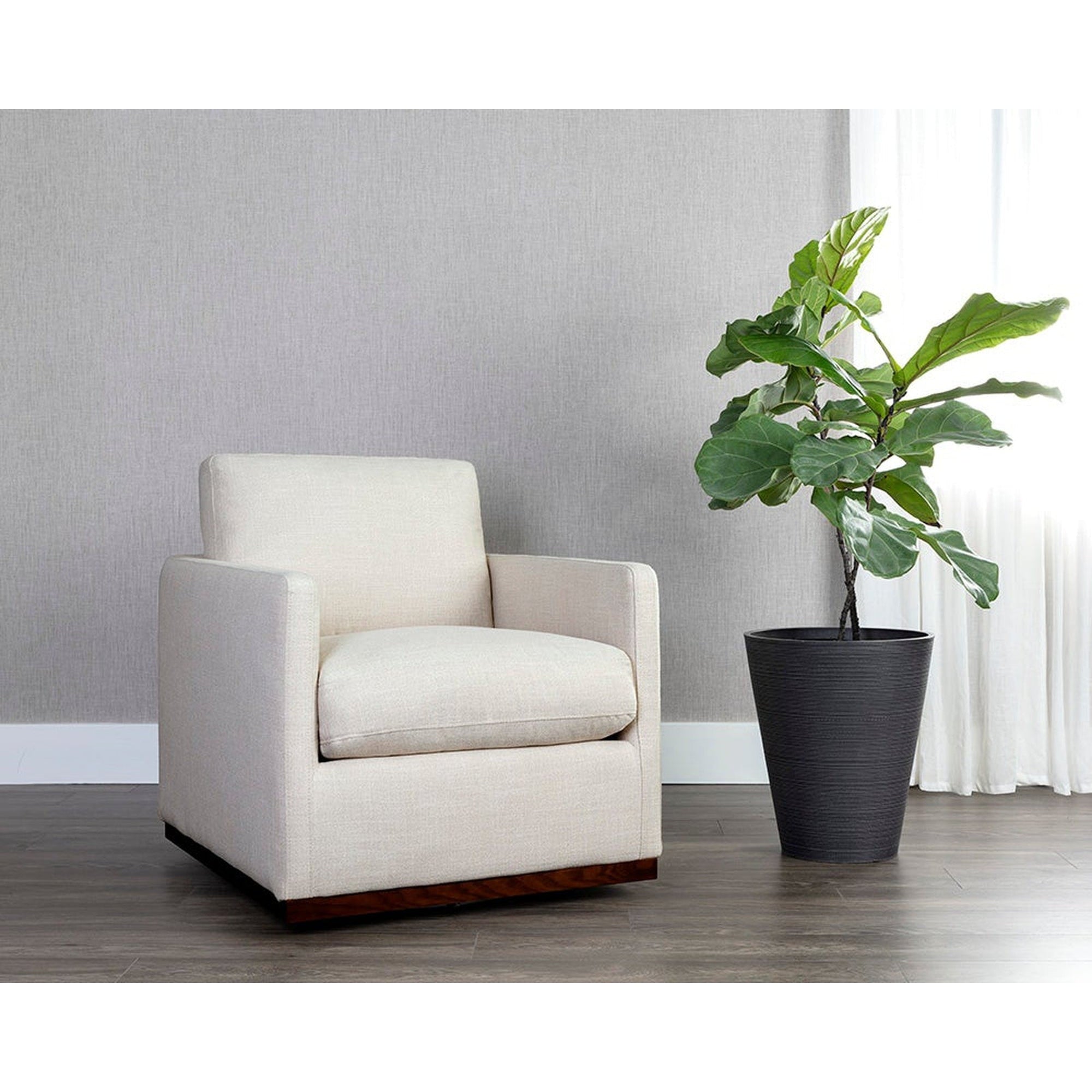 Sunpan Portman Swivel Lounge Chair
