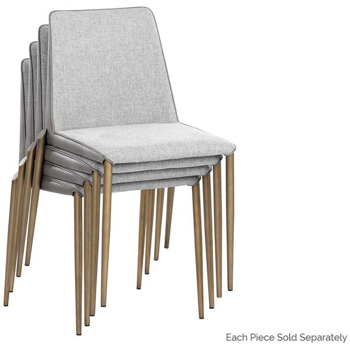 Sunpan Renee Stackable Dining Chair - Set of 2