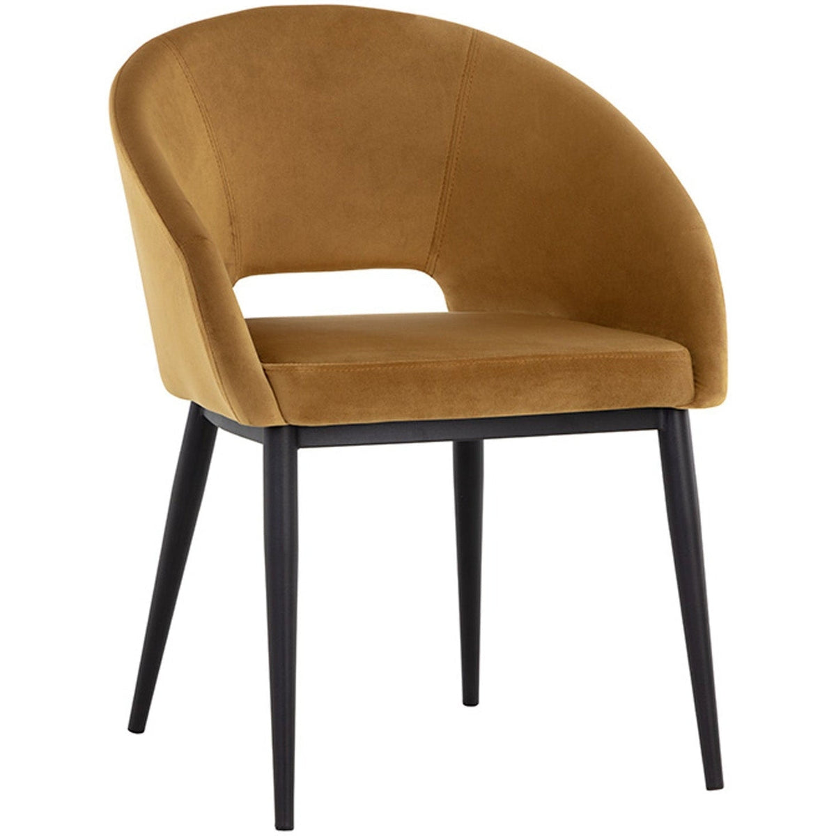 Sunpan Thatcher Dining Chair Black — Grayson Living