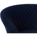 Sunpan Carine Swivel Lounge Chair - Abbington Navy
