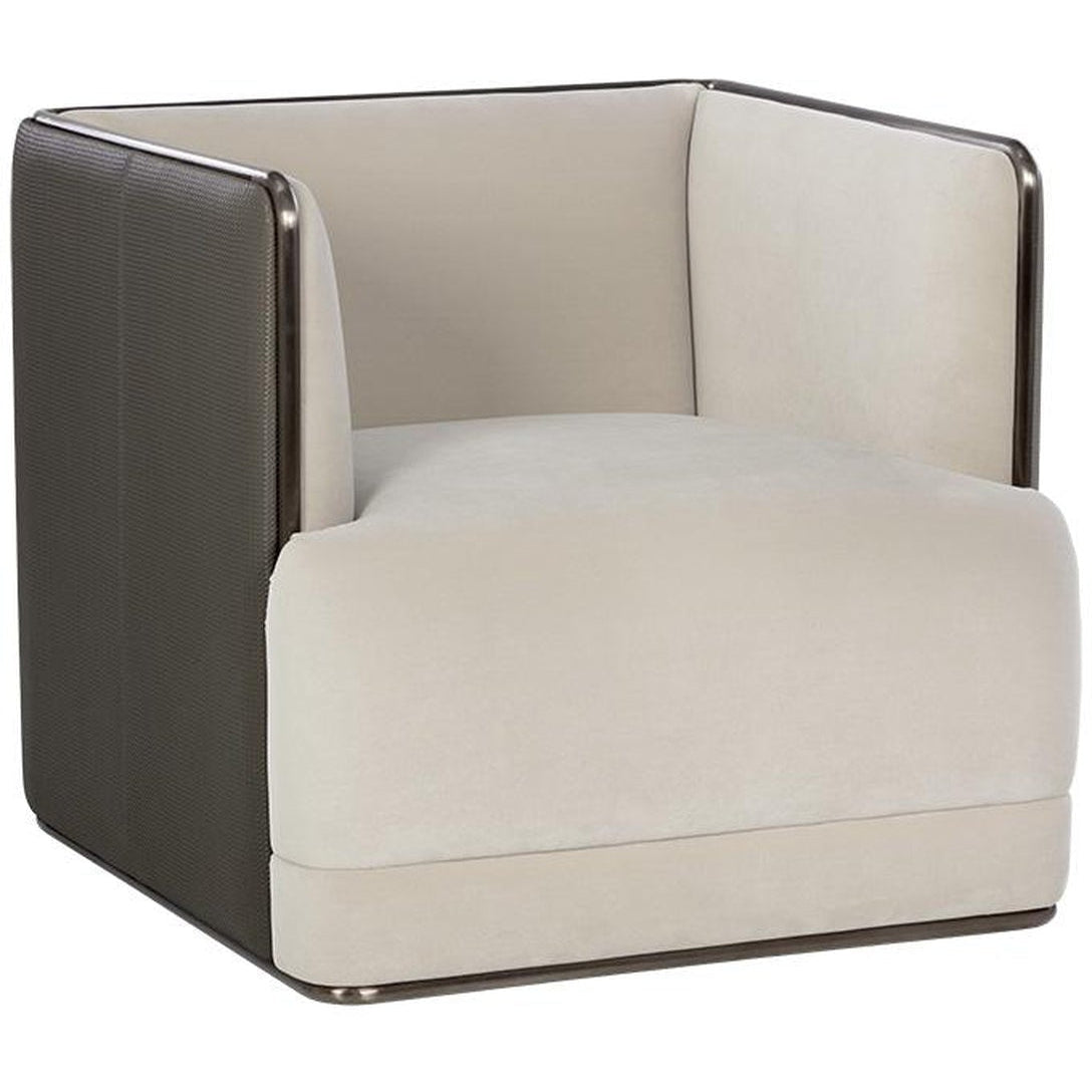 Sunpan Sierra Armchair - Meg Taupe/Porcini Taupe