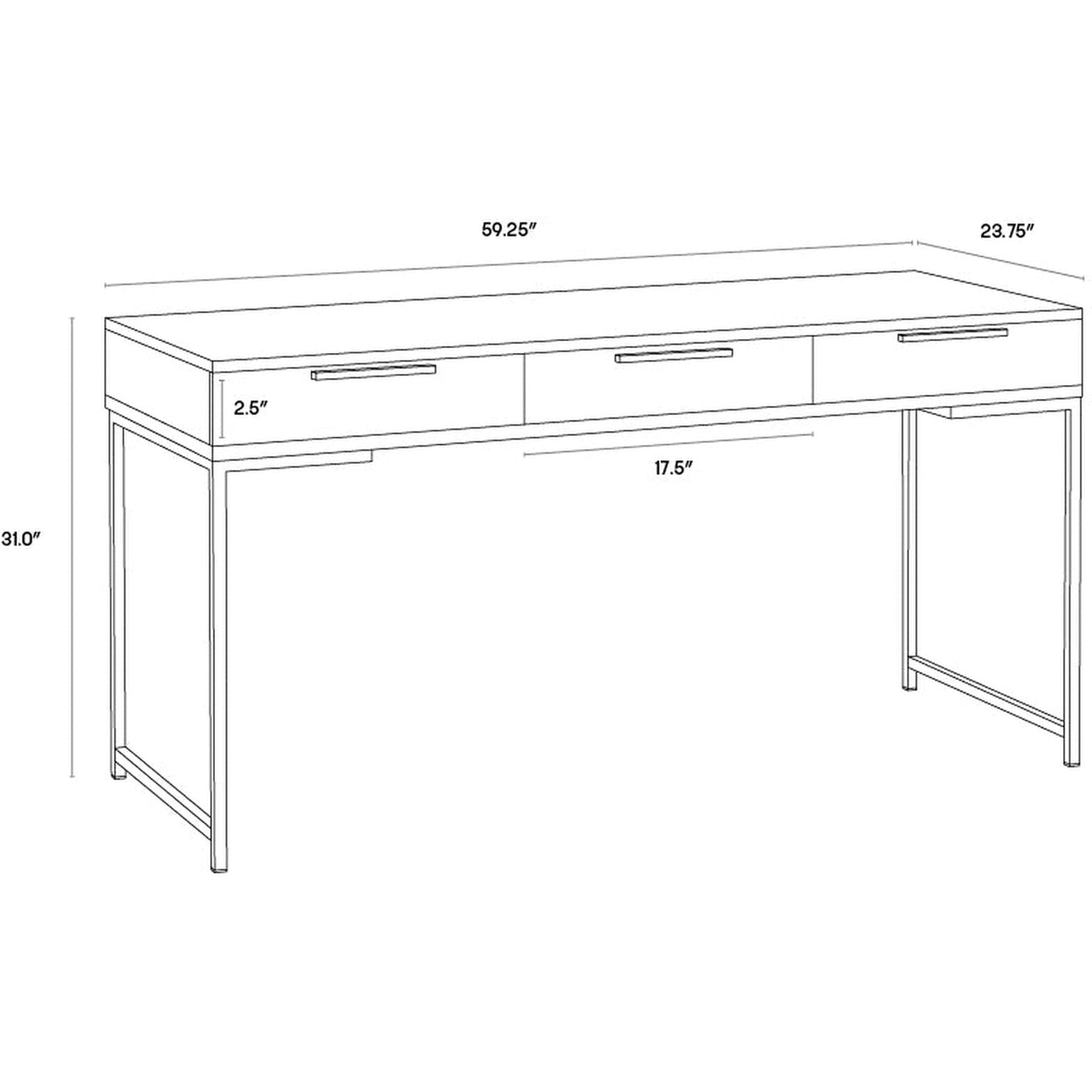 Sunpan Rebel Desk