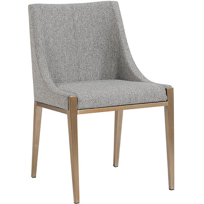 Sunpan Dionne Dining Chair - Monument Pebble