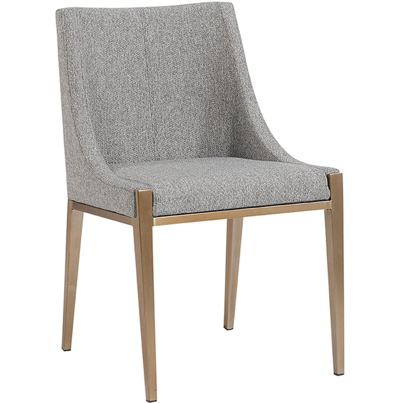 Sunpan Dionne Dining Chair - Monument Pebble