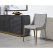 Sunpan Dionne Dining Chair - Monument Pebble