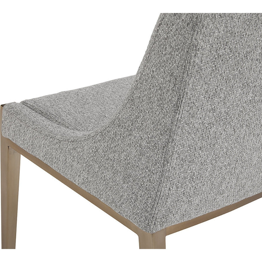 Sunpan Dionne Dining Chair - Monument Pebble