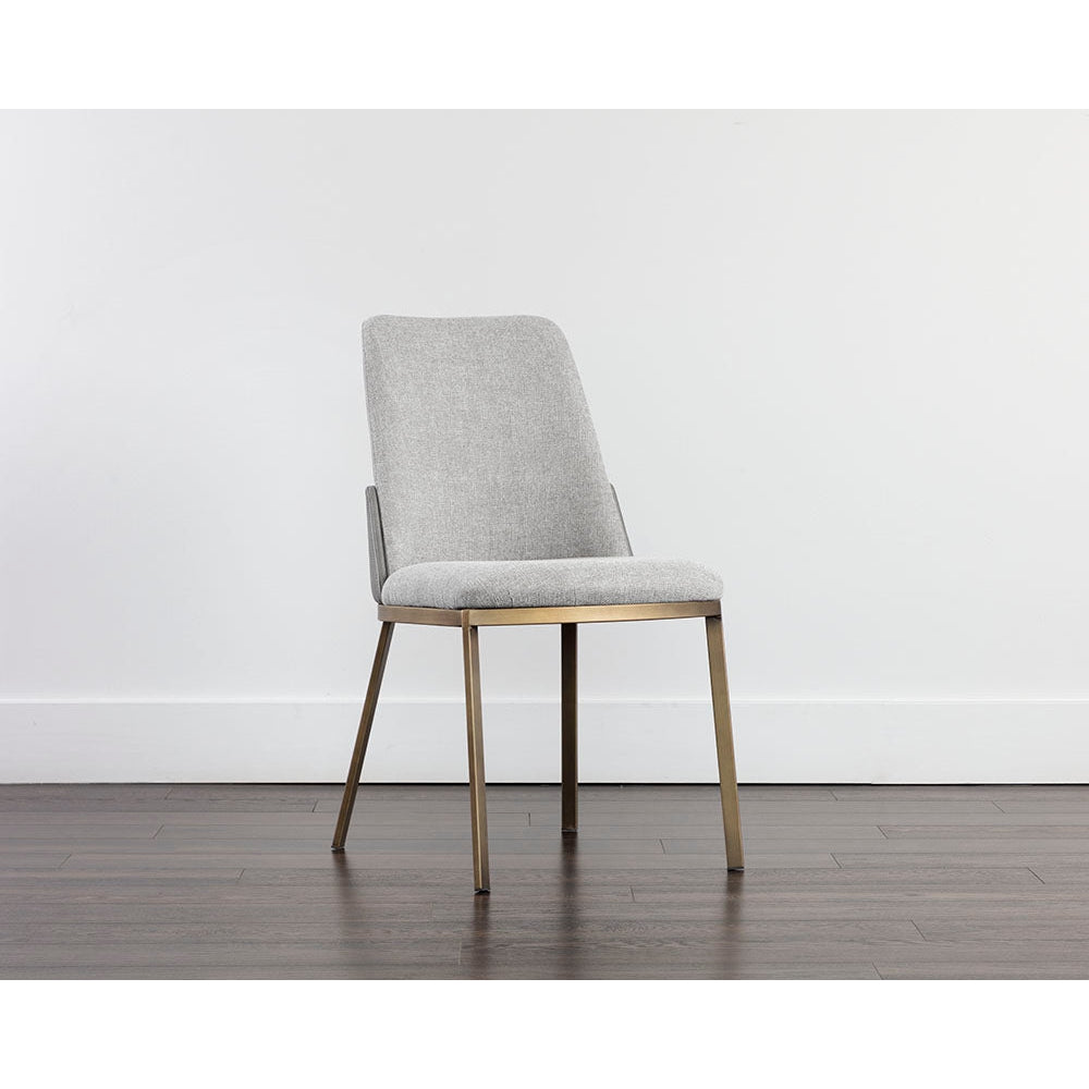 Sunpan Marie Dining Chair - Belfast Heather Grey - Set of 2