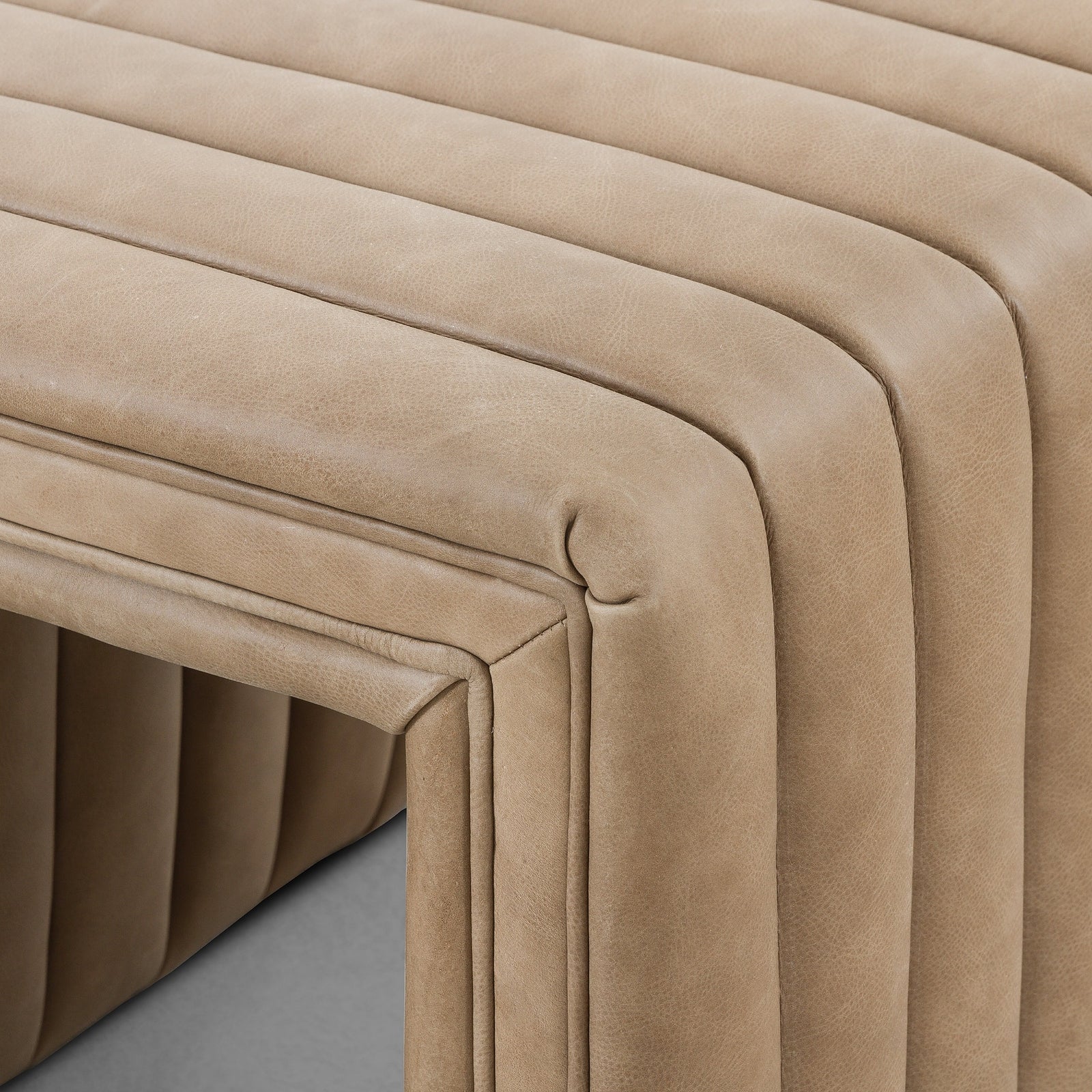 Four Hands Augustine Small Ottoman