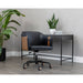 Sunpan Carter Office Chair - Napa Black / Napa Cognac