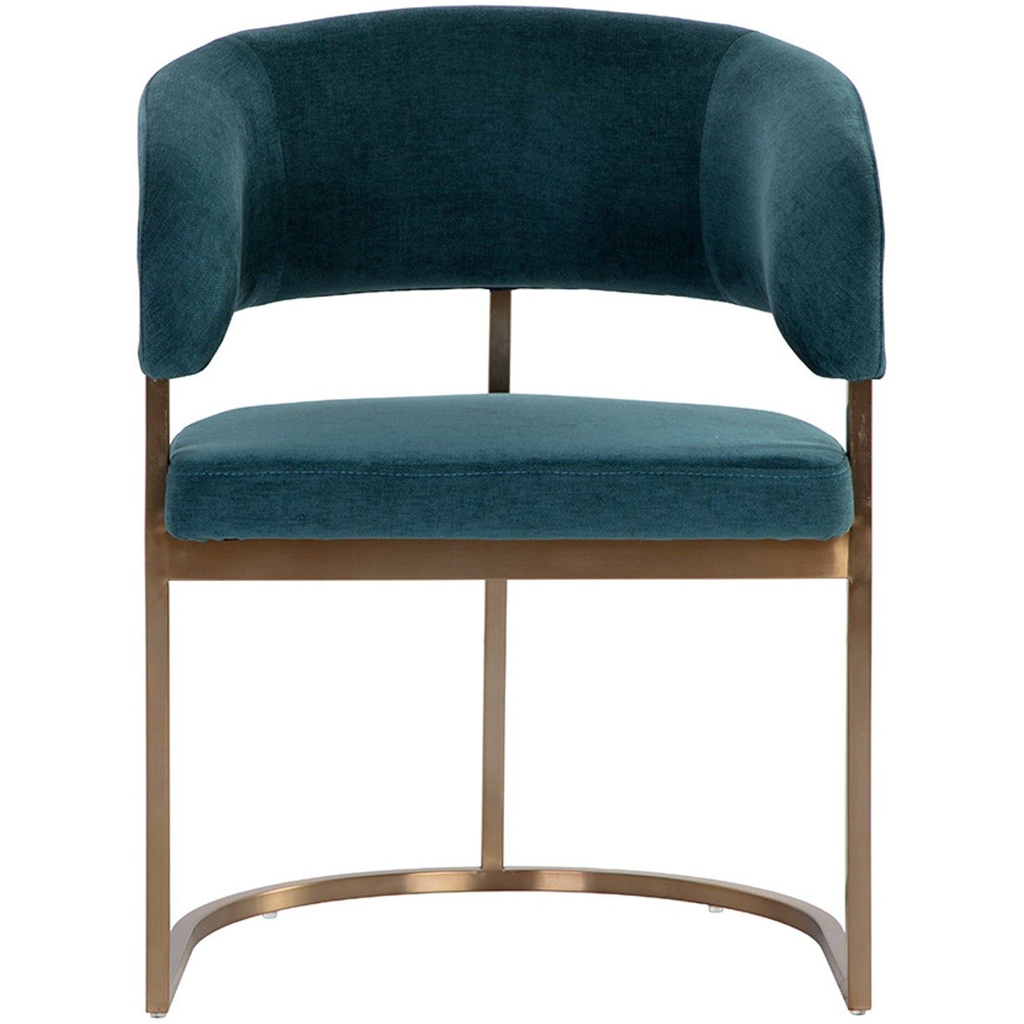 Sunpan Marris Dining Armchair - Gold