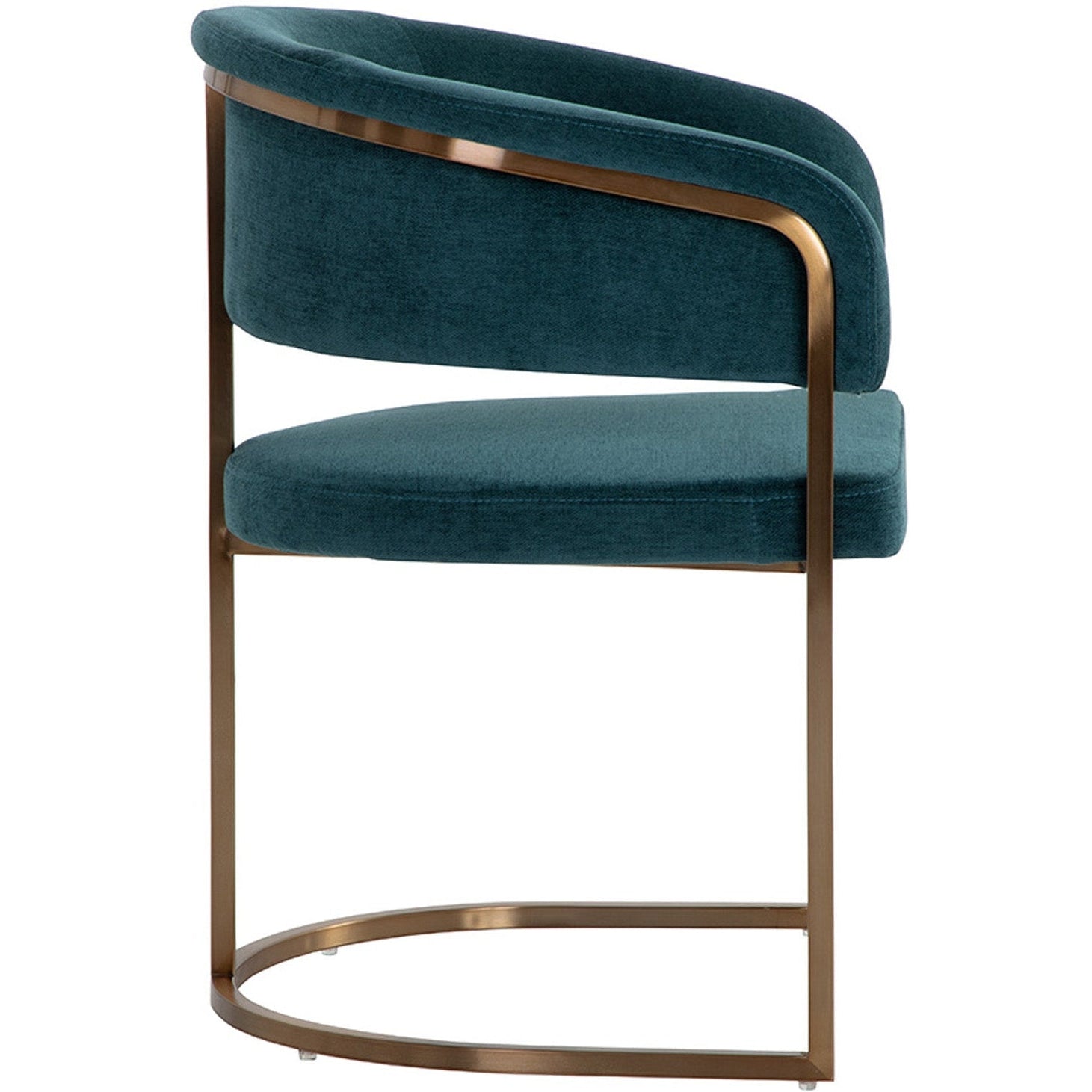 Sunpan Marris Dining Armchair - Gold