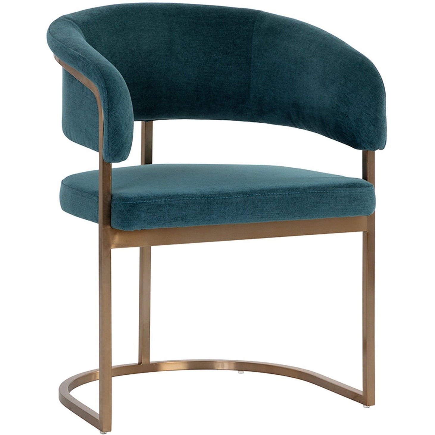 Sunpan Marris Dining Armchair - Gold