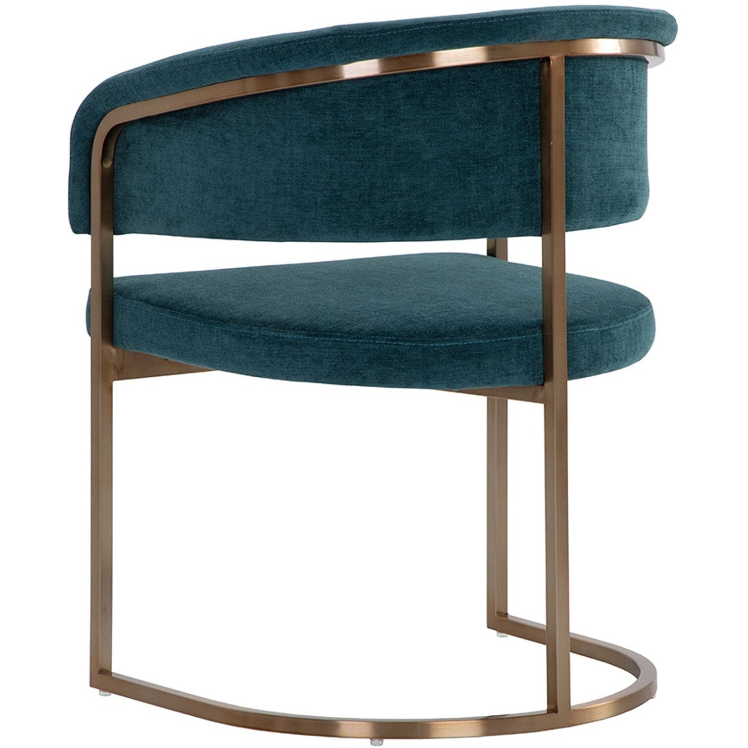 Sunpan Marris Dining Armchair - Gold