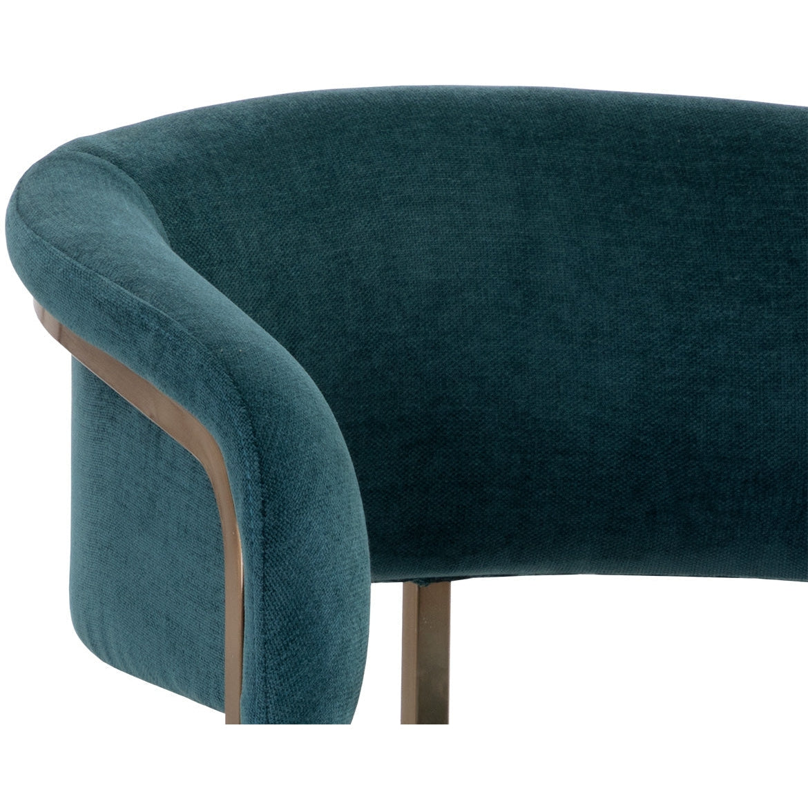 Sunpan Marris Dining Armchair - Gold