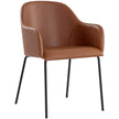 Sunpan Hensley Dining Armchair - Hazelnut