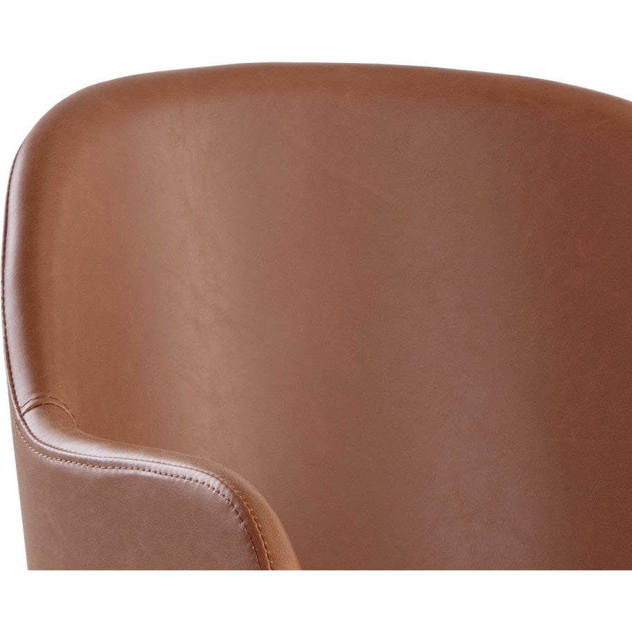 Sunpan Hensley Dining Armchair - Hazelnut