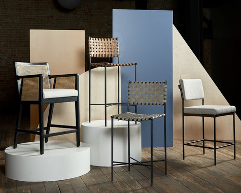 Four Hands Benton Bar Stool