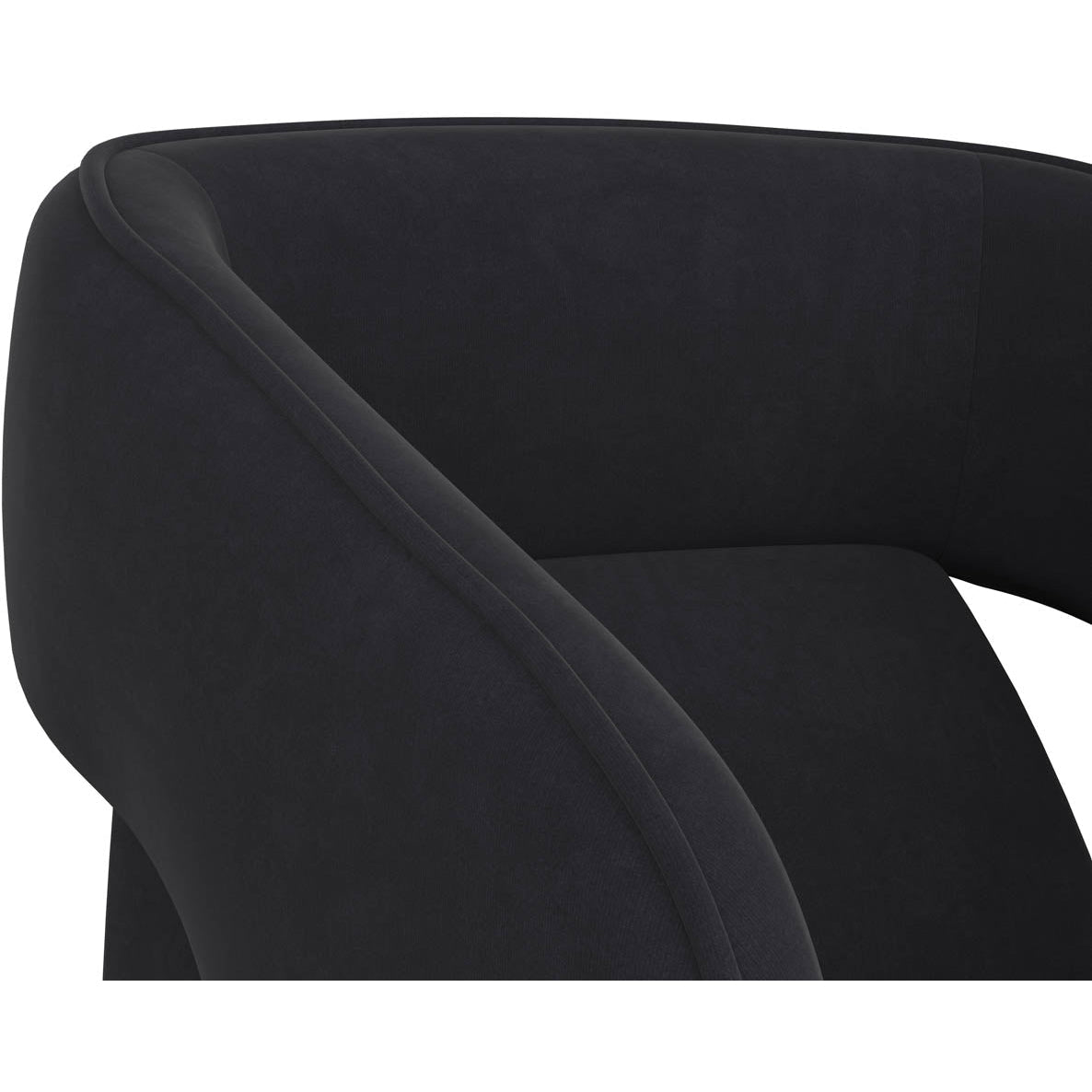 Sunpan Kendrick Wheeled Dining Armchair
