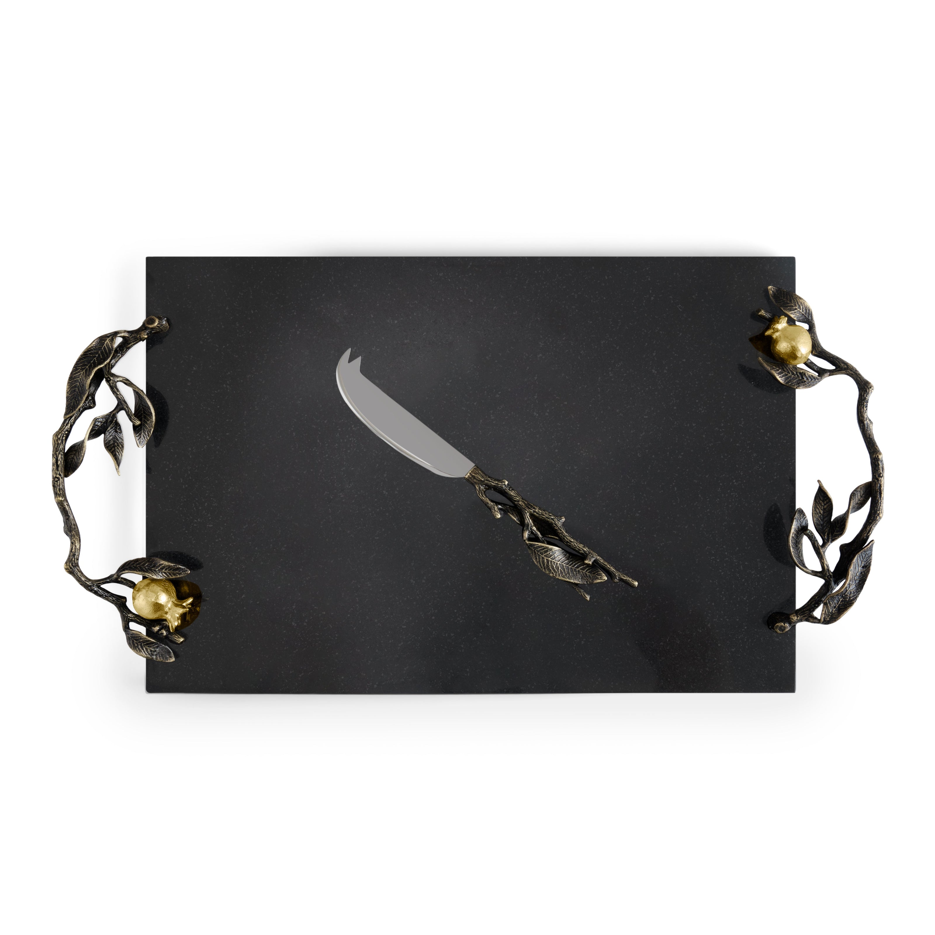 Michael Aram Pomegranate Cheese Board With Knife