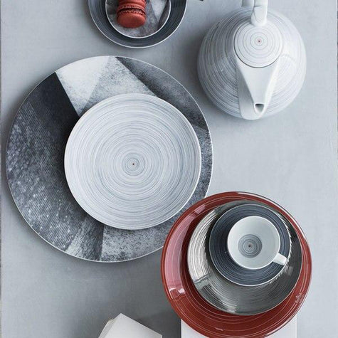 Rosenthal TAC Stripes 2.0 Vegetable Bowl Open - 10 1/4 Inch