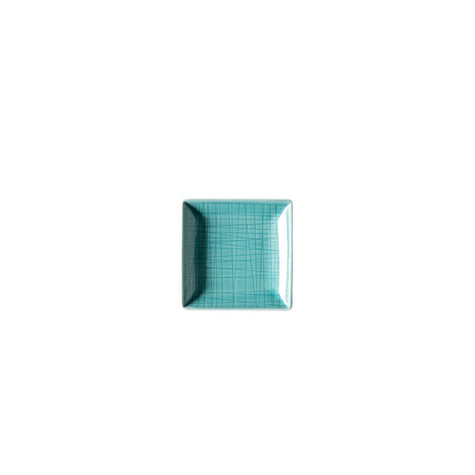 Rosenthal Mesh Aqua Dish Square
