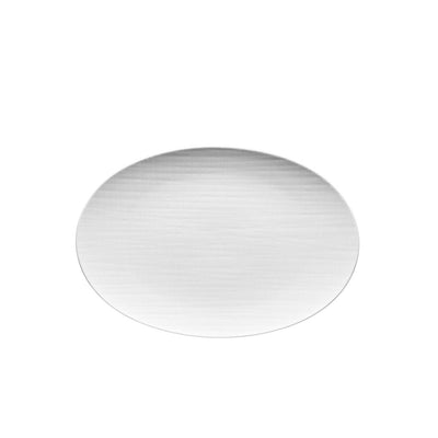 Rosenthal Mesh White Platter Flat Oval - 13 1/2 Inch