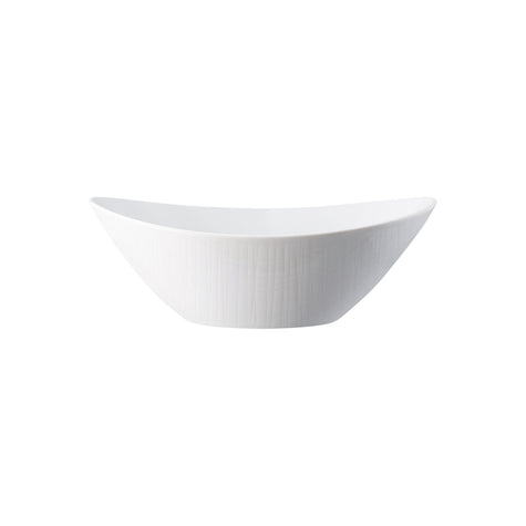 Rosenthal Mesh White Nesting Bowl Oval - 9 1/2 x 7 Inch