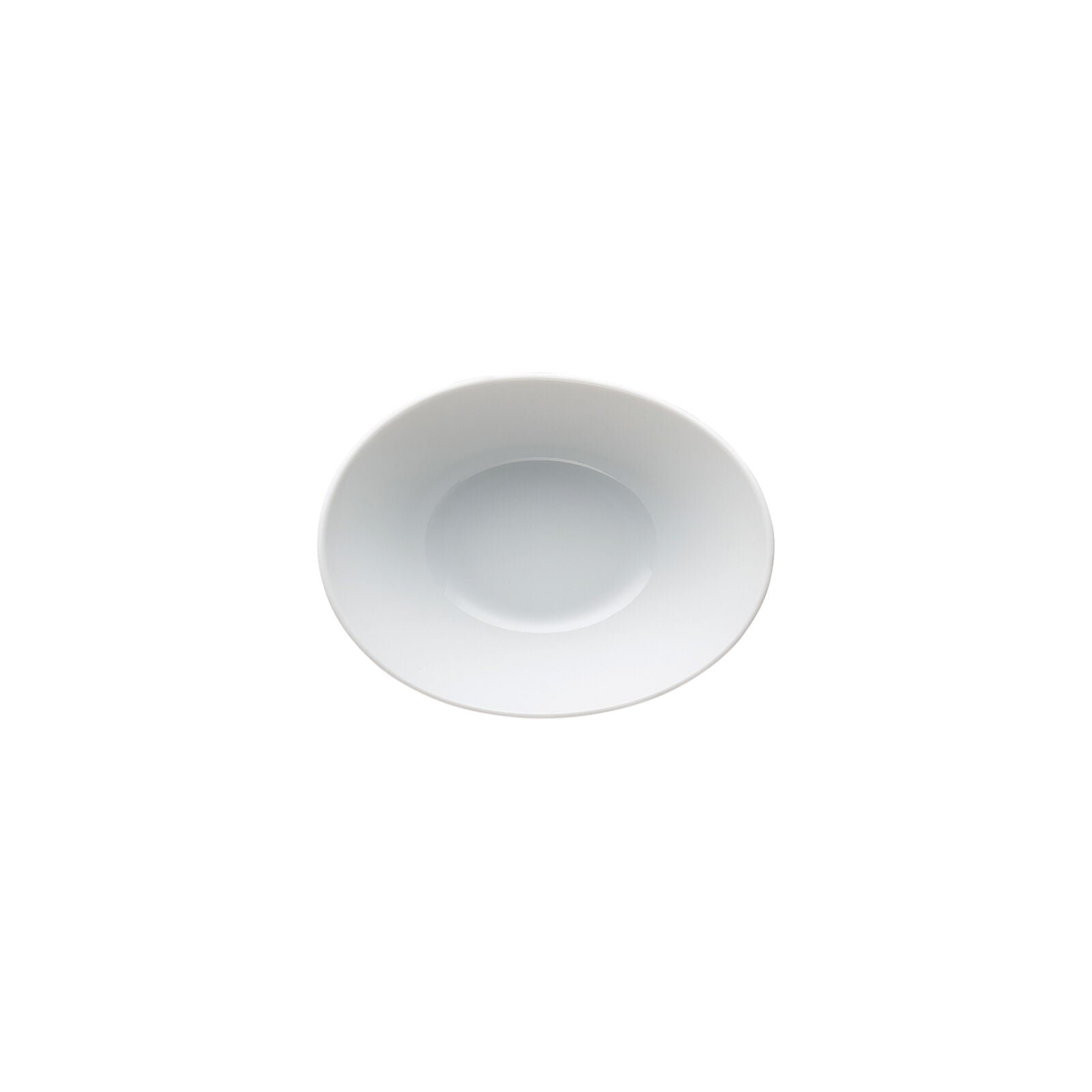 Rosenthal Mesh White Nesting Bowl Oval - 6 x 4 1/3 Inch