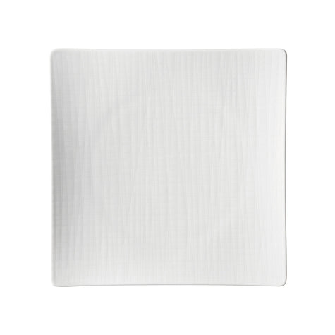 Rosenthal Mesh White Plate Flat Square - 10 1/2 Inch