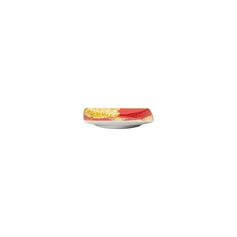 Versace Medusa Rhapsody Canape Dish - Red
