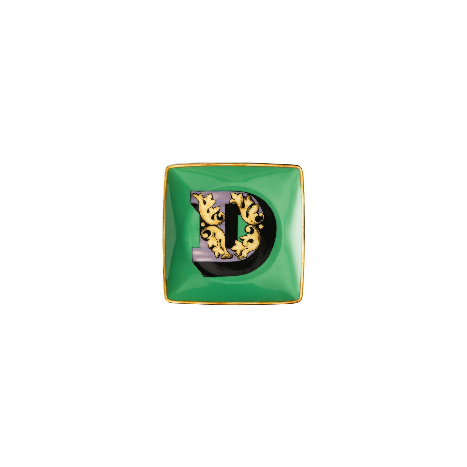 Versace Holiday Alphabet Canape Dish - D